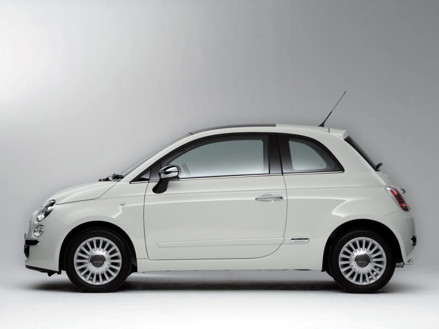  Fiat 500 Lounge 2008 года  (JP) (фото 4 из 7)
